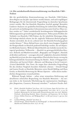 Image of the Page - 48 - in Re-Reading Hanslick's Aesheticts - Die Rezeption Eduard Hanslicks im englischen Sprachraum und ihre diskursiven Grundlagen