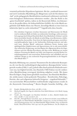 Image of the Page - 60 - in Re-Reading Hanslick's Aesheticts - Die Rezeption Eduard Hanslicks im englischen Sprachraum und ihre diskursiven Grundlagen