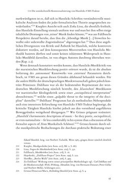 Bild der Seite - 61 - in Re-Reading Hanslick's Aesheticts - Die Rezeption Eduard Hanslicks im englischen Sprachraum und ihre diskursiven Grundlagen