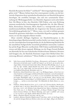 Bild der Seite - 68 - in Re-Reading Hanslick's Aesheticts - Die Rezeption Eduard Hanslicks im englischen Sprachraum und ihre diskursiven Grundlagen