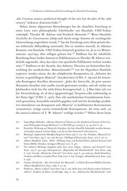 Bild der Seite - 70 - in Re-Reading Hanslick's Aesheticts - Die Rezeption Eduard Hanslicks im englischen Sprachraum und ihre diskursiven Grundlagen