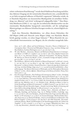 Bild der Seite - 71 - in Re-Reading Hanslick's Aesheticts - Die Rezeption Eduard Hanslicks im englischen Sprachraum und ihre diskursiven Grundlagen