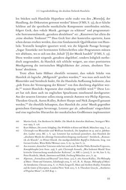 Bild der Seite - 111 - in Re-Reading Hanslick's Aesheticts - Die Rezeption Eduard Hanslicks im englischen Sprachraum und ihre diskursiven Grundlagen