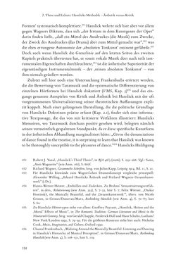 Image of the Page - 114 - in Re-Reading Hanslick's Aesheticts - Die Rezeption Eduard Hanslicks im englischen Sprachraum und ihre diskursiven Grundlagen