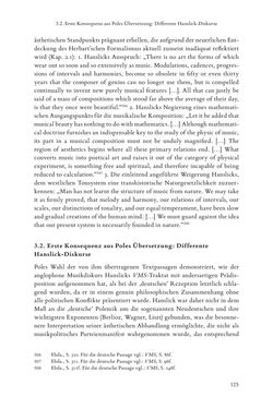 Image of the Page - 125 - in Re-Reading Hanslick's Aesheticts - Die Rezeption Eduard Hanslicks im englischen Sprachraum und ihre diskursiven Grundlagen