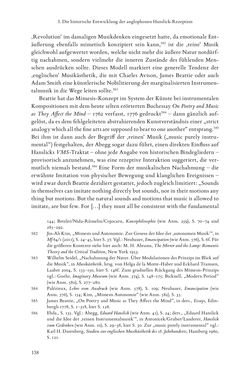 Bild der Seite - 138 - in Re-Reading Hanslick's Aesheticts - Die Rezeption Eduard Hanslicks im englischen Sprachraum und ihre diskursiven Grundlagen