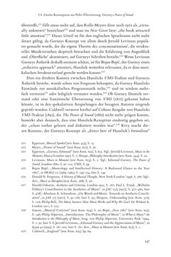 Image of the Page - 147 - in Re-Reading Hanslick's Aesheticts - Die Rezeption Eduard Hanslicks im englischen Sprachraum und ihre diskursiven Grundlagen