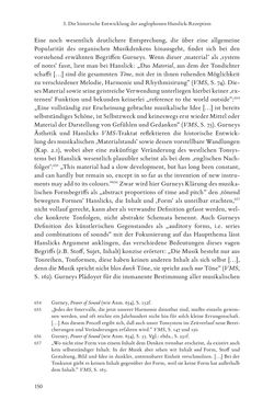 Bild der Seite - 150 - in Re-Reading Hanslick's Aesheticts - Die Rezeption Eduard Hanslicks im englischen Sprachraum und ihre diskursiven Grundlagen