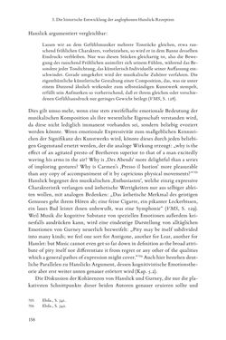 Bild der Seite - 158 - in Re-Reading Hanslick's Aesheticts - Die Rezeption Eduard Hanslicks im englischen Sprachraum und ihre diskursiven Grundlagen