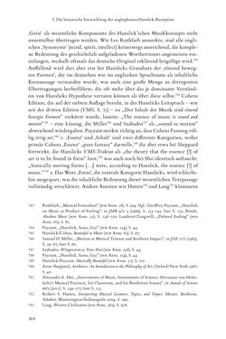 Bild der Seite - 164 - in Re-Reading Hanslick's Aesheticts - Die Rezeption Eduard Hanslicks im englischen Sprachraum und ihre diskursiven Grundlagen