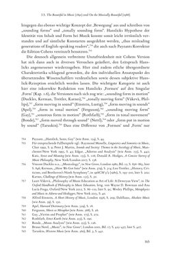 Bild der Seite - 165 - in Re-Reading Hanslick's Aesheticts - Die Rezeption Eduard Hanslicks im englischen Sprachraum und ihre diskursiven Grundlagen