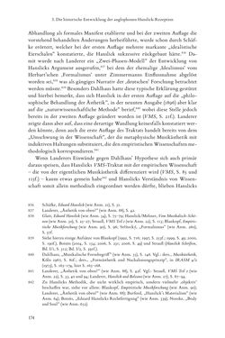 Bild der Seite - 174 - in Re-Reading Hanslick's Aesheticts - Die Rezeption Eduard Hanslicks im englischen Sprachraum und ihre diskursiven Grundlagen