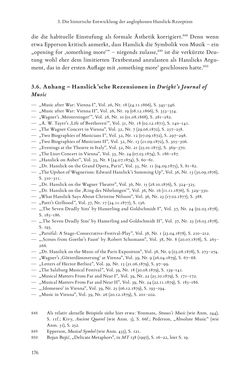 Image of the Page - 176 - in Re-Reading Hanslick's Aesheticts - Die Rezeption Eduard Hanslicks im englischen Sprachraum und ihre diskursiven Grundlagen