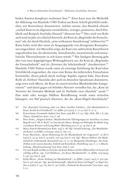 Bild der Seite - 186 - in Re-Reading Hanslick's Aesheticts - Die Rezeption Eduard Hanslicks im englischen Sprachraum und ihre diskursiven Grundlagen