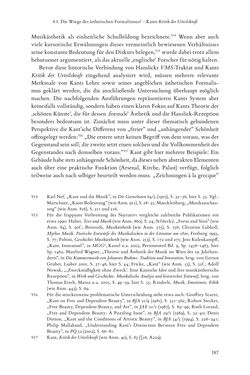 Image of the Page - 187 - in Re-Reading Hanslick's Aesheticts - Die Rezeption Eduard Hanslicks im englischen Sprachraum und ihre diskursiven Grundlagen