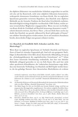 Bild der Seite - 205 - in Re-Reading Hanslick's Aesheticts - Die Rezeption Eduard Hanslicks im englischen Sprachraum und ihre diskursiven Grundlagen