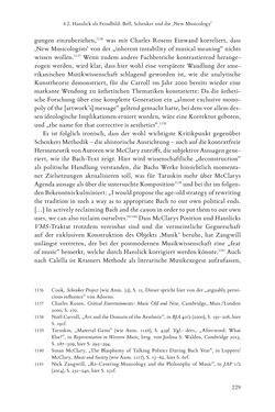 Bild der Seite - 229 - in Re-Reading Hanslick's Aesheticts - Die Rezeption Eduard Hanslicks im englischen Sprachraum und ihre diskursiven Grundlagen