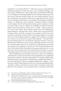 Bild der Seite - 233 - in Re-Reading Hanslick's Aesheticts - Die Rezeption Eduard Hanslicks im englischen Sprachraum und ihre diskursiven Grundlagen