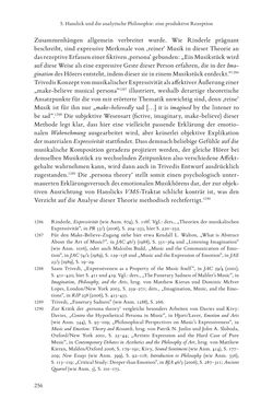 Bild der Seite - 256 - in Re-Reading Hanslick's Aesheticts - Die Rezeption Eduard Hanslicks im englischen Sprachraum und ihre diskursiven Grundlagen