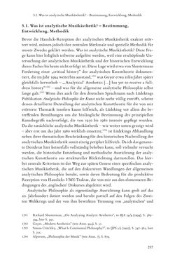 Image of the Page - 257 - in Re-Reading Hanslick's Aesheticts - Die Rezeption Eduard Hanslicks im englischen Sprachraum und ihre diskursiven Grundlagen
