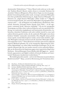 Bild der Seite - 258 - in Re-Reading Hanslick's Aesheticts - Die Rezeption Eduard Hanslicks im englischen Sprachraum und ihre diskursiven Grundlagen