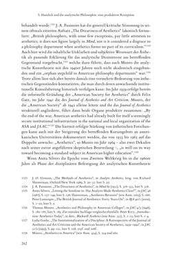 Bild der Seite - 262 - in Re-Reading Hanslick's Aesheticts - Die Rezeption Eduard Hanslicks im englischen Sprachraum und ihre diskursiven Grundlagen