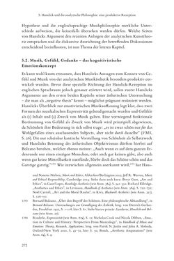 Bild der Seite - 272 - in Re-Reading Hanslick's Aesheticts - Die Rezeption Eduard Hanslicks im englischen Sprachraum und ihre diskursiven Grundlagen