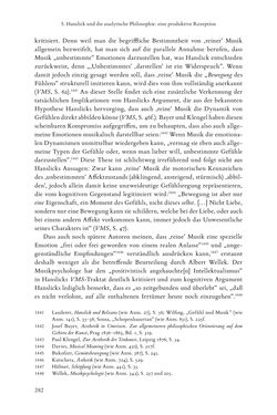 Bild der Seite - 282 - in Re-Reading Hanslick's Aesheticts - Die Rezeption Eduard Hanslicks im englischen Sprachraum und ihre diskursiven Grundlagen