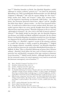 Bild der Seite - 284 - in Re-Reading Hanslick's Aesheticts - Die Rezeption Eduard Hanslicks im englischen Sprachraum und ihre diskursiven Grundlagen