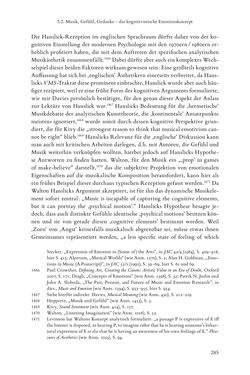 Image of the Page - 285 - in Re-Reading Hanslick's Aesheticts - Die Rezeption Eduard Hanslicks im englischen Sprachraum und ihre diskursiven Grundlagen