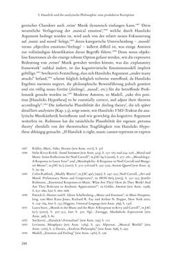 Image of the Page - 288 - in Re-Reading Hanslick's Aesheticts - Die Rezeption Eduard Hanslicks im englischen Sprachraum und ihre diskursiven Grundlagen