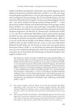 Bild der Seite - 295 - in Re-Reading Hanslick's Aesheticts - Die Rezeption Eduard Hanslicks im englischen Sprachraum und ihre diskursiven Grundlagen