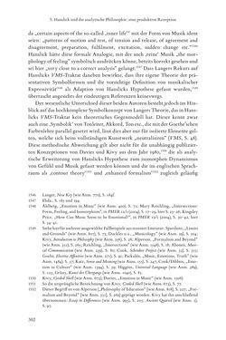 Image of the Page - 302 - in Re-Reading Hanslick's Aesheticts - Die Rezeption Eduard Hanslicks im englischen Sprachraum und ihre diskursiven Grundlagen