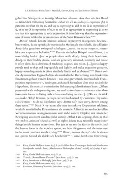 Bild der Seite - 305 - in Re-Reading Hanslick's Aesheticts - Die Rezeption Eduard Hanslicks im englischen Sprachraum und ihre diskursiven Grundlagen