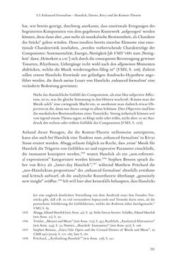 Bild der Seite - 311 - in Re-Reading Hanslick's Aesheticts - Die Rezeption Eduard Hanslicks im englischen Sprachraum und ihre diskursiven Grundlagen