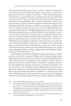 Bild der Seite - 313 - in Re-Reading Hanslick's Aesheticts - Die Rezeption Eduard Hanslicks im englischen Sprachraum und ihre diskursiven Grundlagen