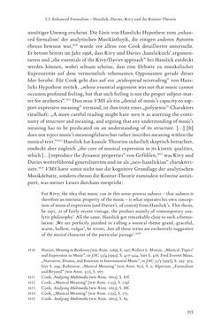 Bild der Seite - 315 - in Re-Reading Hanslick's Aesheticts - Die Rezeption Eduard Hanslicks im englischen Sprachraum und ihre diskursiven Grundlagen