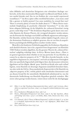 Bild der Seite - 321 - in Re-Reading Hanslick's Aesheticts - Die Rezeption Eduard Hanslicks im englischen Sprachraum und ihre diskursiven Grundlagen