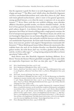 Bild der Seite - 323 - in Re-Reading Hanslick's Aesheticts - Die Rezeption Eduard Hanslicks im englischen Sprachraum und ihre diskursiven Grundlagen