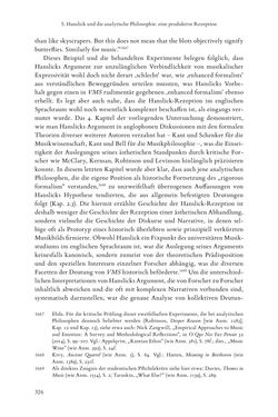 Image of the Page - 326 - in Re-Reading Hanslick's Aesheticts - Die Rezeption Eduard Hanslicks im englischen Sprachraum und ihre diskursiven Grundlagen