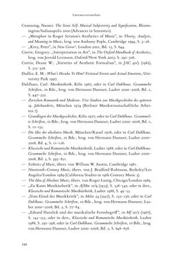 Bild der Seite - 348 - in Re-Reading Hanslick's Aesheticts - Die Rezeption Eduard Hanslicks im englischen Sprachraum und ihre diskursiven Grundlagen