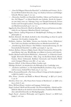 Bild der Seite - 355 - in Re-Reading Hanslick's Aesheticts - Die Rezeption Eduard Hanslicks im englischen Sprachraum und ihre diskursiven Grundlagen