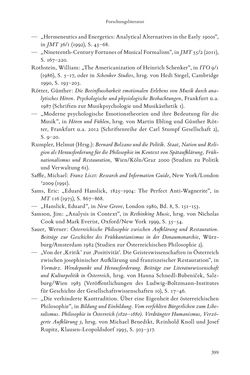 Image of the Page - 399 - in Re-Reading Hanslick's Aesheticts - Die Rezeption Eduard Hanslicks im englischen Sprachraum und ihre diskursiven Grundlagen