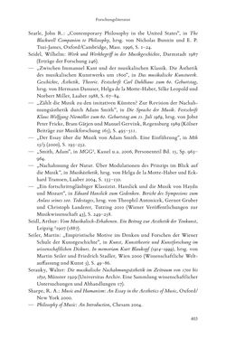 Bild der Seite - 403 - in Re-Reading Hanslick's Aesheticts - Die Rezeption Eduard Hanslicks im englischen Sprachraum und ihre diskursiven Grundlagen