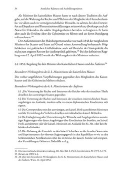 Bild der Seite - 34 - in Die effektiven Konsuln Österreich(-Ungarns) von 1825-1918 - Ihre Ausbildung, Arbeitsverhältnisse und Biografien