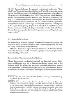 Image of the Page - 39 - in Die effektiven Konsuln Österreich(-Ungarns) von 1825-1918 - Ihre Ausbildung, Arbeitsverhältnisse und Biografien