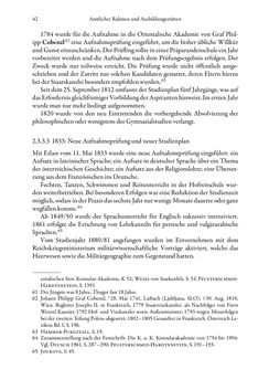 Image of the Page - 42 - in Die effektiven Konsuln Österreich(-Ungarns) von 1825-1918 - Ihre Ausbildung, Arbeitsverhältnisse und Biografien