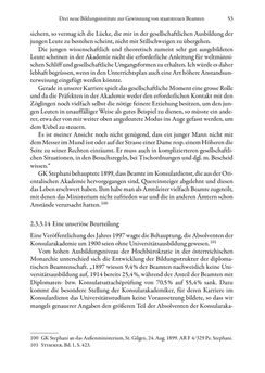 Bild der Seite - 53 - in Die effektiven Konsuln Österreich(-Ungarns) von 1825-1918 - Ihre Ausbildung, Arbeitsverhältnisse und Biografien