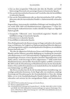 Bild der Seite - 59 - in Die effektiven Konsuln Österreich(-Ungarns) von 1825-1918 - Ihre Ausbildung, Arbeitsverhältnisse und Biografien
