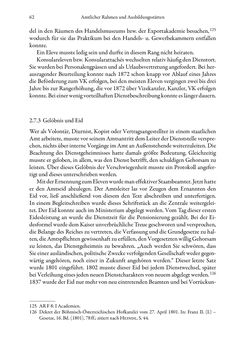 Bild der Seite - 62 - in Die effektiven Konsuln Österreich(-Ungarns) von 1825-1918 - Ihre Ausbildung, Arbeitsverhältnisse und Biografien